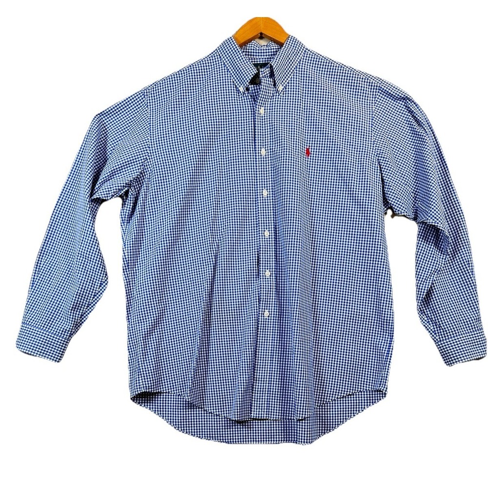 Ralph Lauren Men XL Classic Fit 100% Cotton Preppy Office Designer Old Money